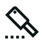 Chop SVG Icon